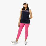 Cross Damen Primus ärmellose Golf Polo - Marine