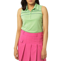 Cross Damen Primus ärmellose Golf Polo - Fichte