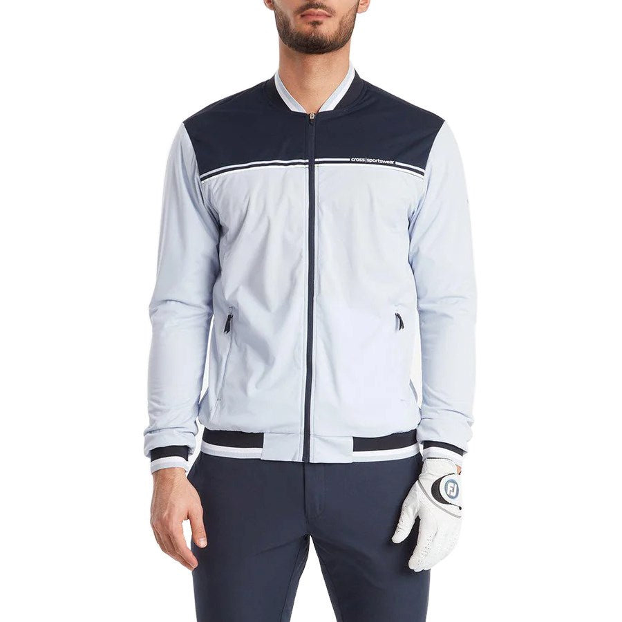 Cross Storm Windproof Golfjacke - Xenon Blue