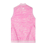 Cross Damensturmgolfweste - rosa Zebra