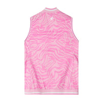 Cross Damensturmgolfweste - rosa Zebra