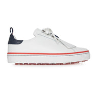 G/Vordere Frauen Kiltie -Distren Golfschuhe - Schnee