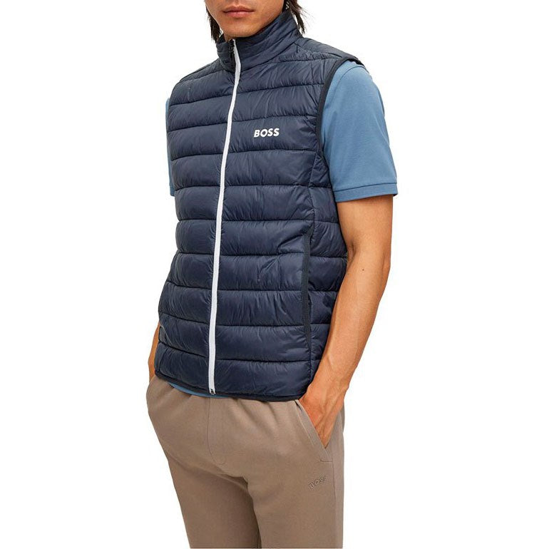 Boss Water Repellent Golf Weste - Dunkelblau