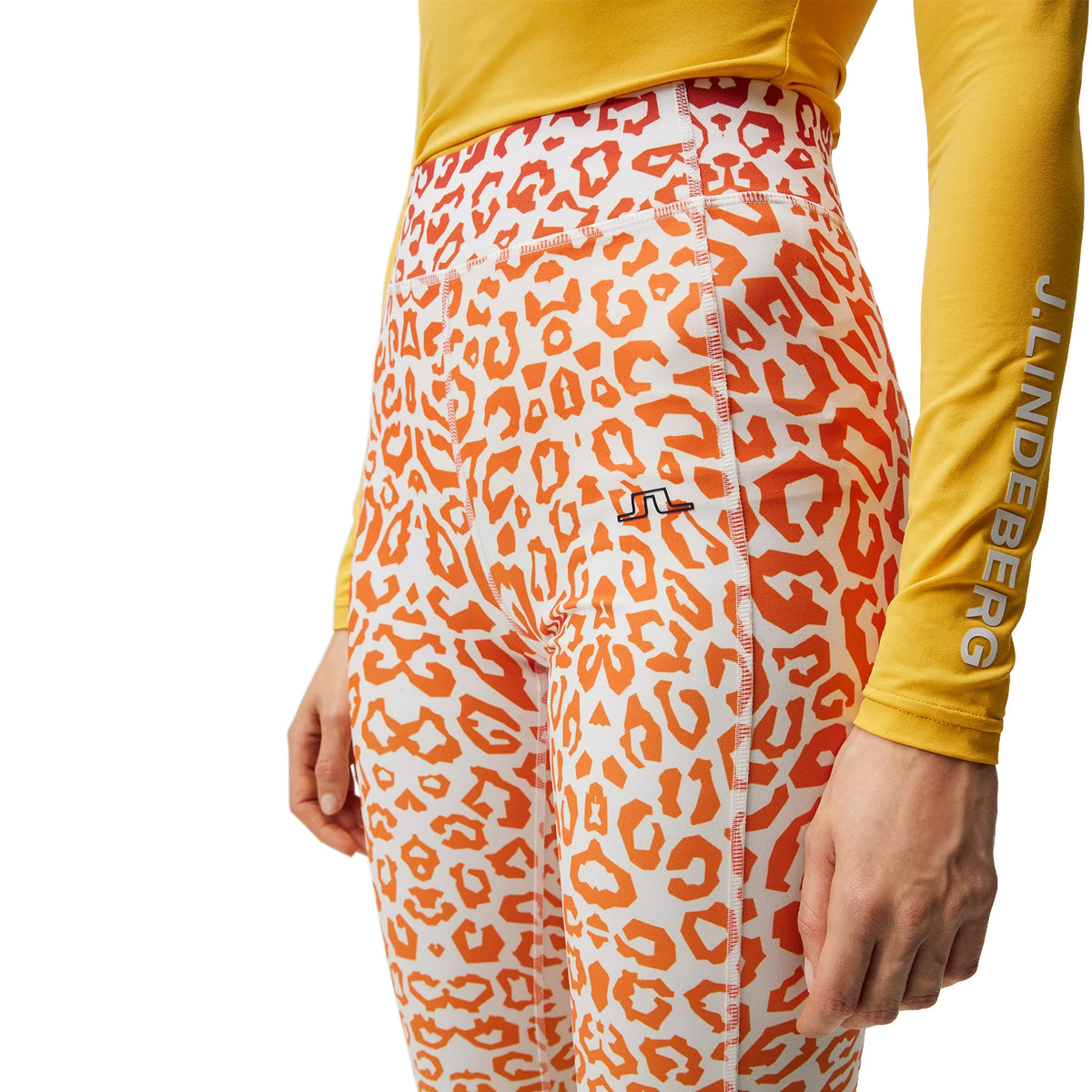 J. Lindeberg Women's Zena Print Strumpfhosen - Leo reflektieren Sonnenuntergang
