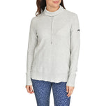 Kjus Frauen Kessy Pullover - Silbernebel Melange