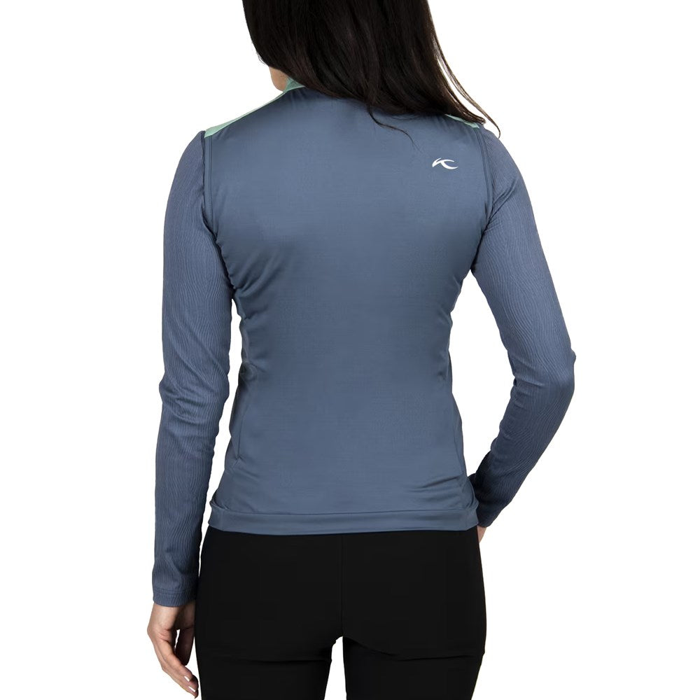 Kjus Frauen -Retention Golfweste - Mineral/Stahlblau