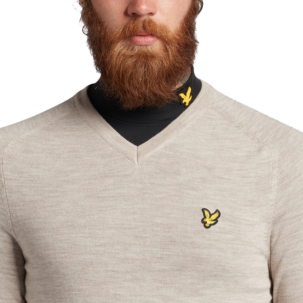 Lyle & Scott Merino gegen Neck - warmer Staubmarmed