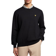 Lyle & Scott Evolution Crew Strick - Jet Black