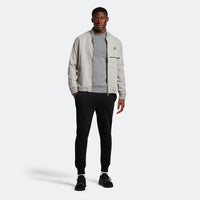 Lyle & Scott Samenstich Mischnackenpullover - Mid Grey Margel
