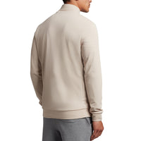 Lyle & Scott Golf Windschutzscheibe 1/2 Zip Midlayer - warmer Staub