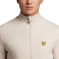 Lyle & Scott Golf Windschutzscheibe 1/2 Zip Midlayer - warmer Staub
