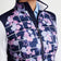Peter Millar Frauen verschmelzen Hybrid wasserfeste Golfjacke - Marine Picknick Blumen