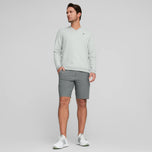 Puma AP CloudSpun V -Ausschnitt Golfpullover - High Rise Heather