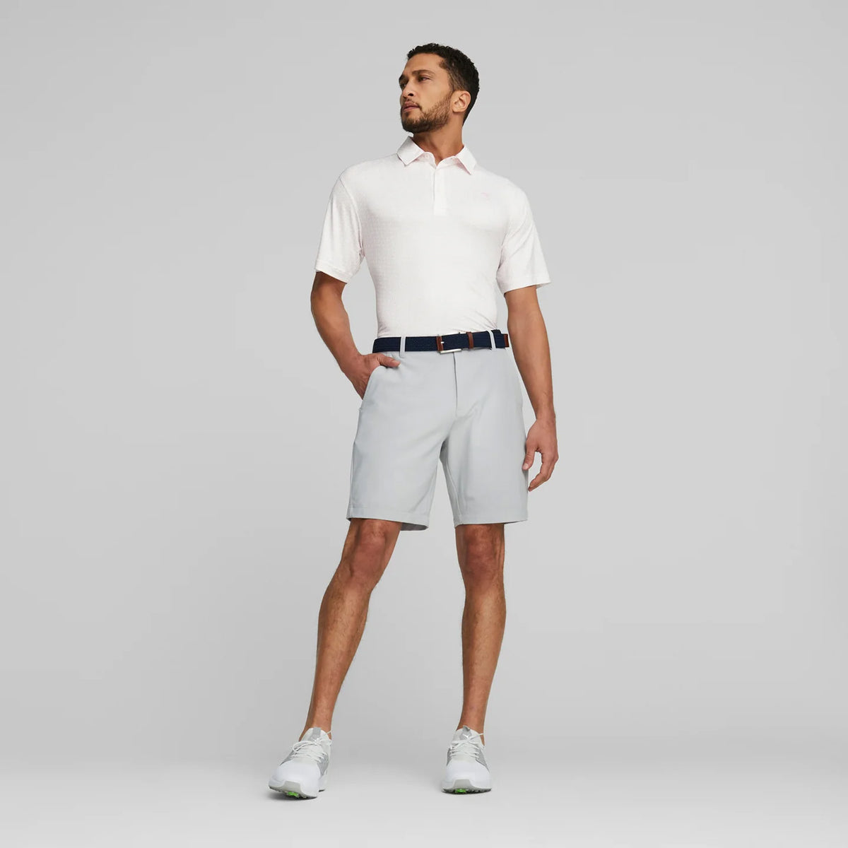 Puma ap Mattr Sechsundsechzig Golf Polo -Hemd - hellrosa