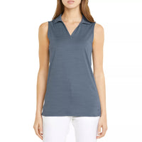 Puma Frauen CloudSpun Coast ärmellose Golf Polo - Abendhimmel Heather