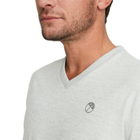 Puma AP CloudSpun V -Ausschnitt Golfpullover - High Rise Heather