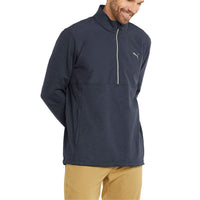 Puma CloudSpun WRMLBL 1/4 ZIP -Golfjacke - Navy Blazer