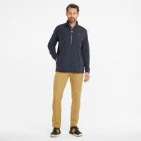 Puma CloudSpun WRMLBL 1/4 ZIP -Golfjacke - Navy Blazer