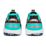 Puma x ptc ignite Elevate Stickeless Golfschuhe - Puma schwarz/ aqua grün/ schockierend rosa