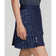 RLX Ralph Lauren Frauen Seite Plesig Aim Skort 17 " - Summer Night Stars French Navy
