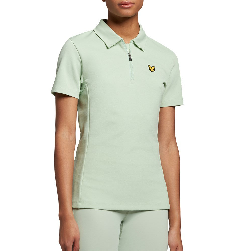Lyle & Scott Frauen Sue Polo - blasse Blaugrün