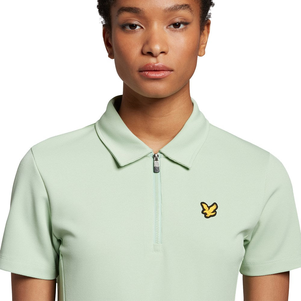 Lyle & Scott Frauen Sue Polo - blasse Blaugrün