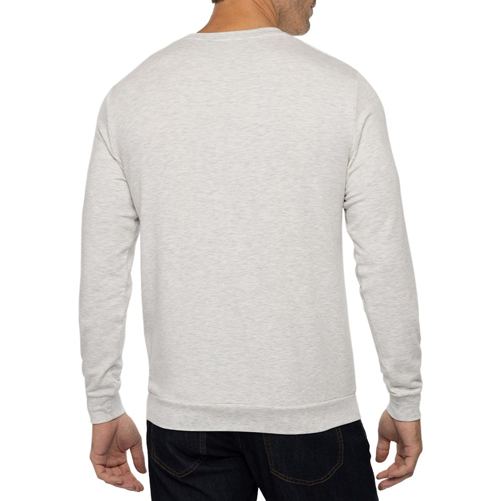 Travis Mathew Gulf City Crewneck - Heather Hellgrau