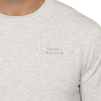 Travis Mathew Gulf City Crewneck - Heather Hellgrau