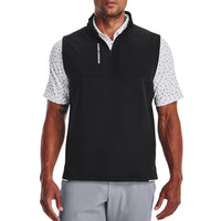 Under Armour Storm Daytona Wasserschutzgolfweste - Schwarz/Reflektierend