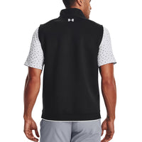 Under Armour Storm Daytona Wasserschutzgolfweste - Schwarz/Reflektierend