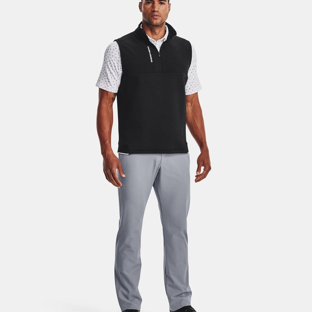 Under Armour Storm Daytona Wasserschutzgolfweste - Schwarz/Reflektierend