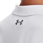 Under Armour Performance 3.0 Golf Polo-Hemd- Weiß/Tonhöhe grau