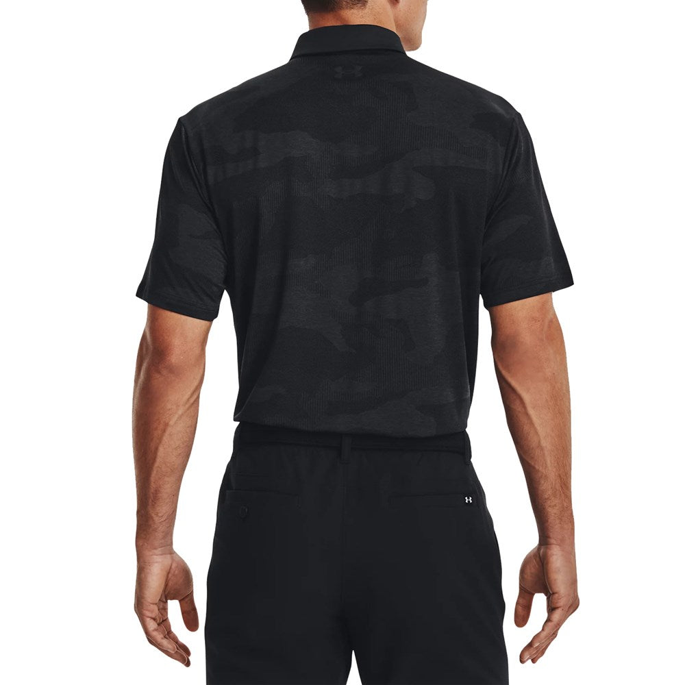 Under Armour Playoff 2.0 Jacquard Golf Polo -Hemd - schwarz