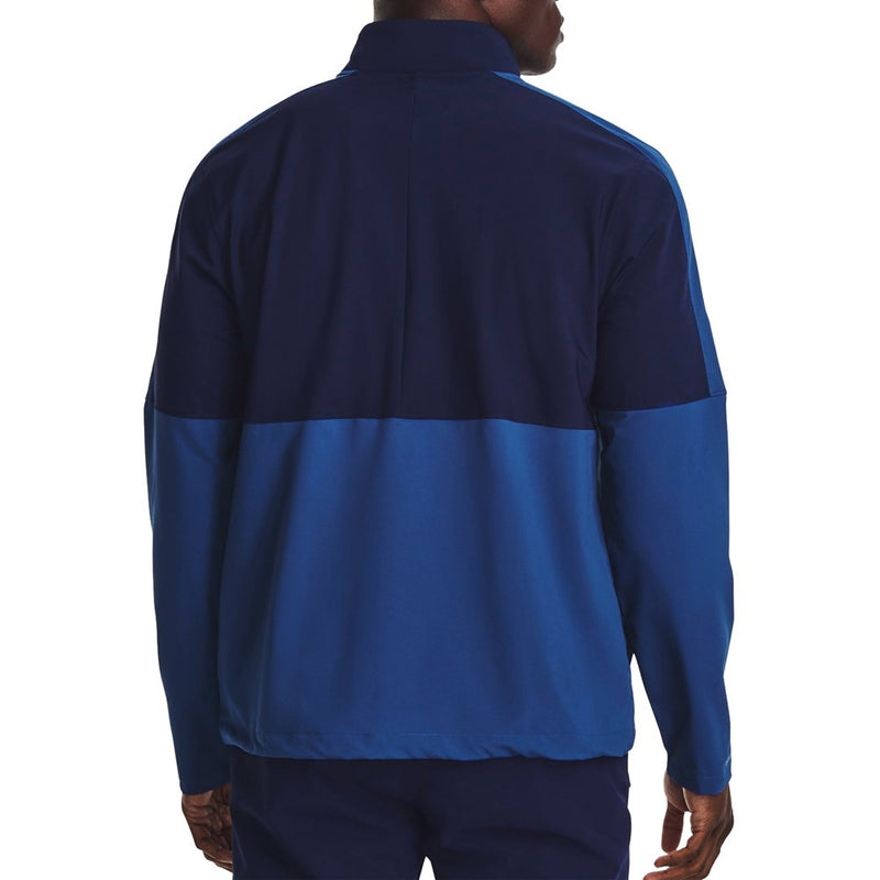 Under Armour Storm Windstrike -beständig Vollzip - Blue Mirage/Mitternacht Marine