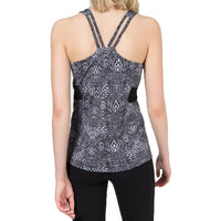 J.Lindeberg Women's Maja Tech Polyamid - gedruckt schwarz gedruckt