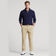Polo Golf Ralph Lauren Halbzip Baumwolle Coolmax Pullover - Französische Marine