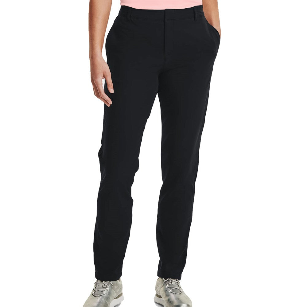 Under Armour Damen -Links Golfhosen - Schwarz/Metallic Silber