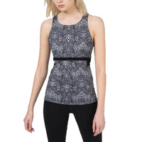 J.Lindeberg Women's Maja Tech Polyamid - gedruckt schwarz gedruckt