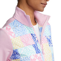 RLX Ralph Lauren Frauen coole Wollhybridjacke - Taylor Rose/Patchwork