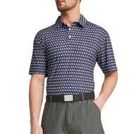 Puma Mattr Flamingo Golf Polo -Hemd - Navy Blazer/hellweiß