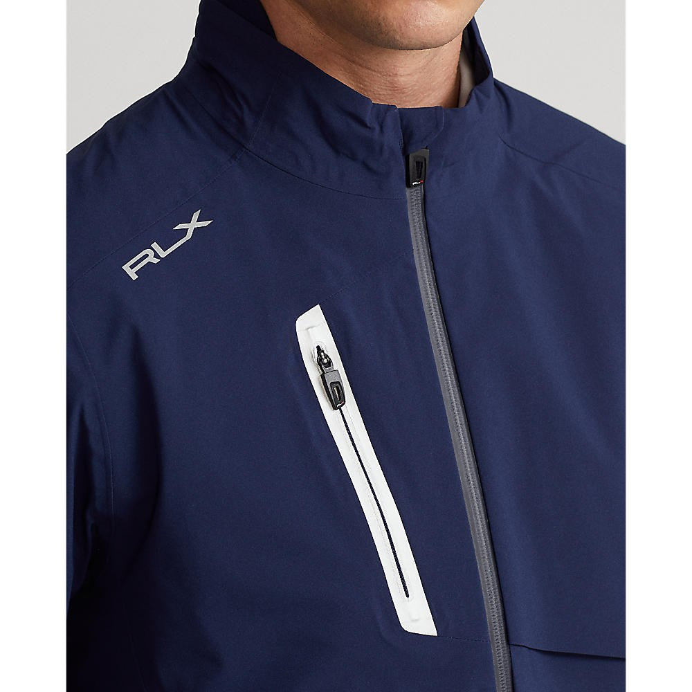 RLX Ralph Lauren Eisen wasserdichte Jacke - französische Marine
