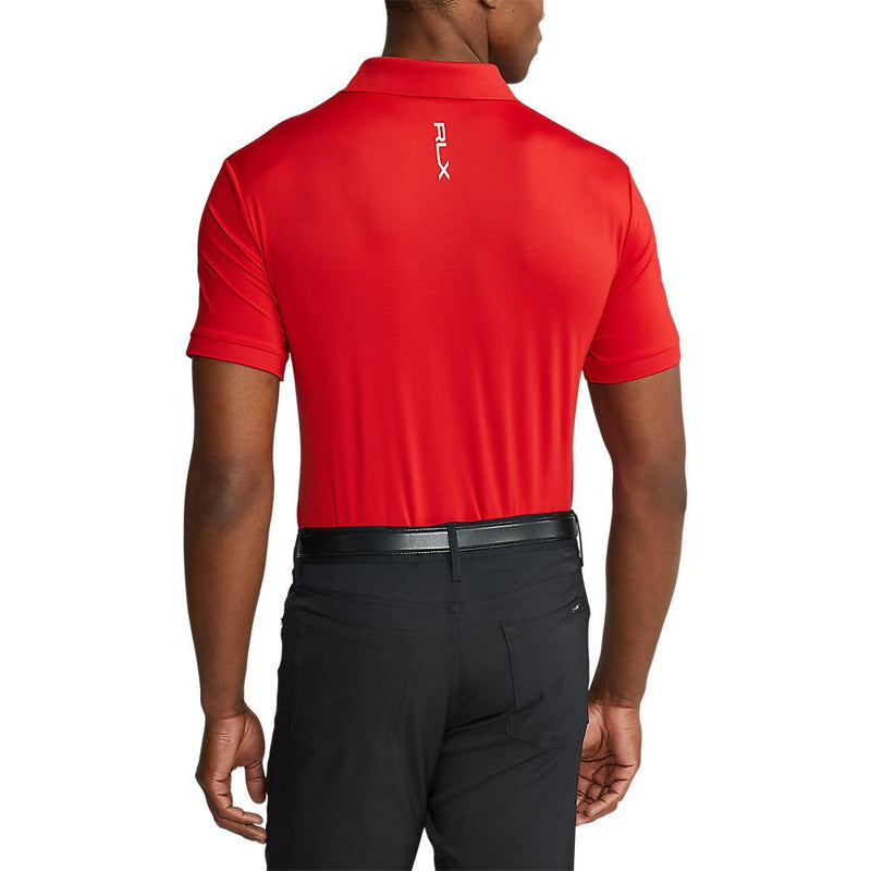 Rlx Ralph Lauren Solid Luftstromleistung Polo - Rl rot