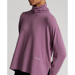 RLX Ralph Lauren Frauen Performance Cotton Blend Rudleneck - Aurora