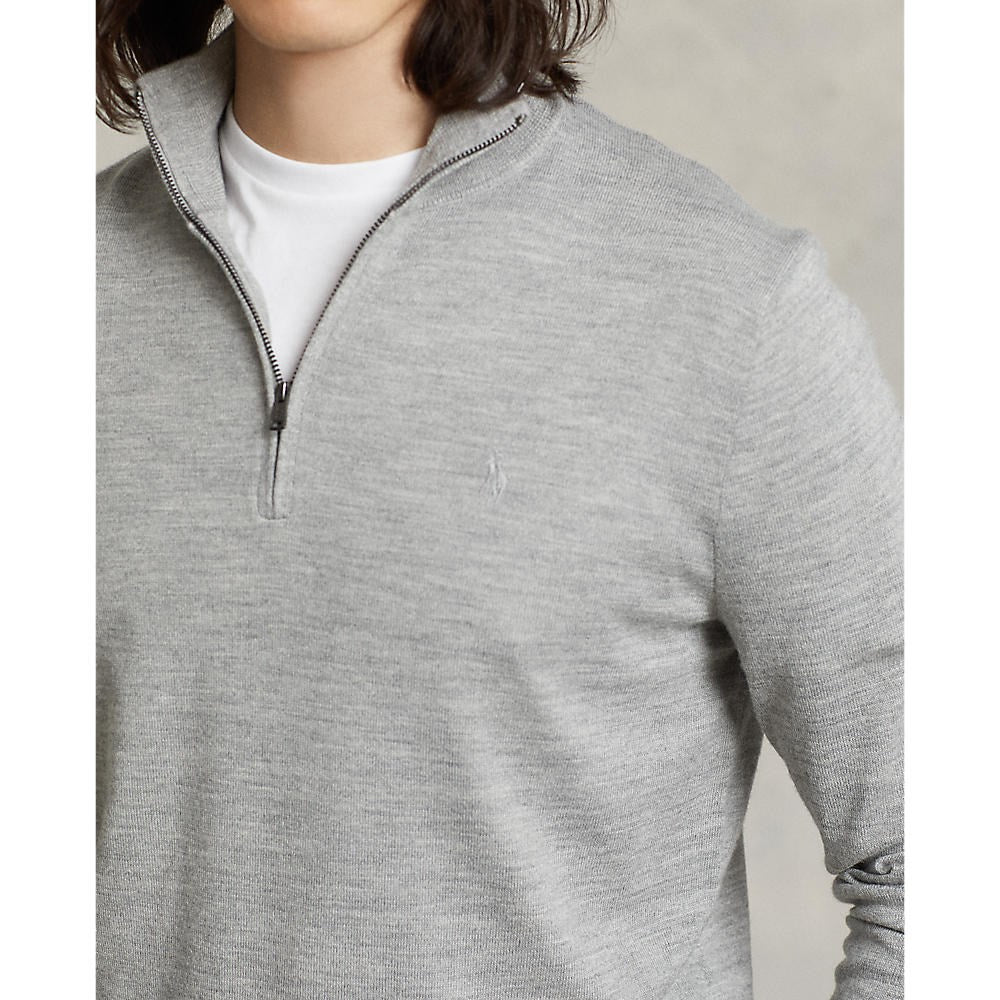 Polo -Golf Ralph Lauren Halbzip -Strick - Andover Heather