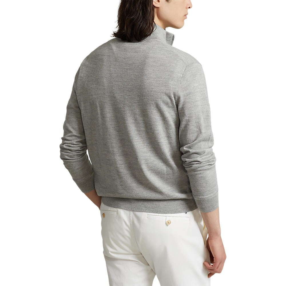 Polo -Golf Ralph Lauren Halbzip -Strick - Andover Heather