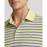 Rlx Ralph Lauren Tour Pique Stripe Polo -Hemd - Bristol Yellow Multi