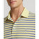 Rlx Ralph Lauren Tour Pique Stripe Polo -Hemd - Bristol Yellow Multi