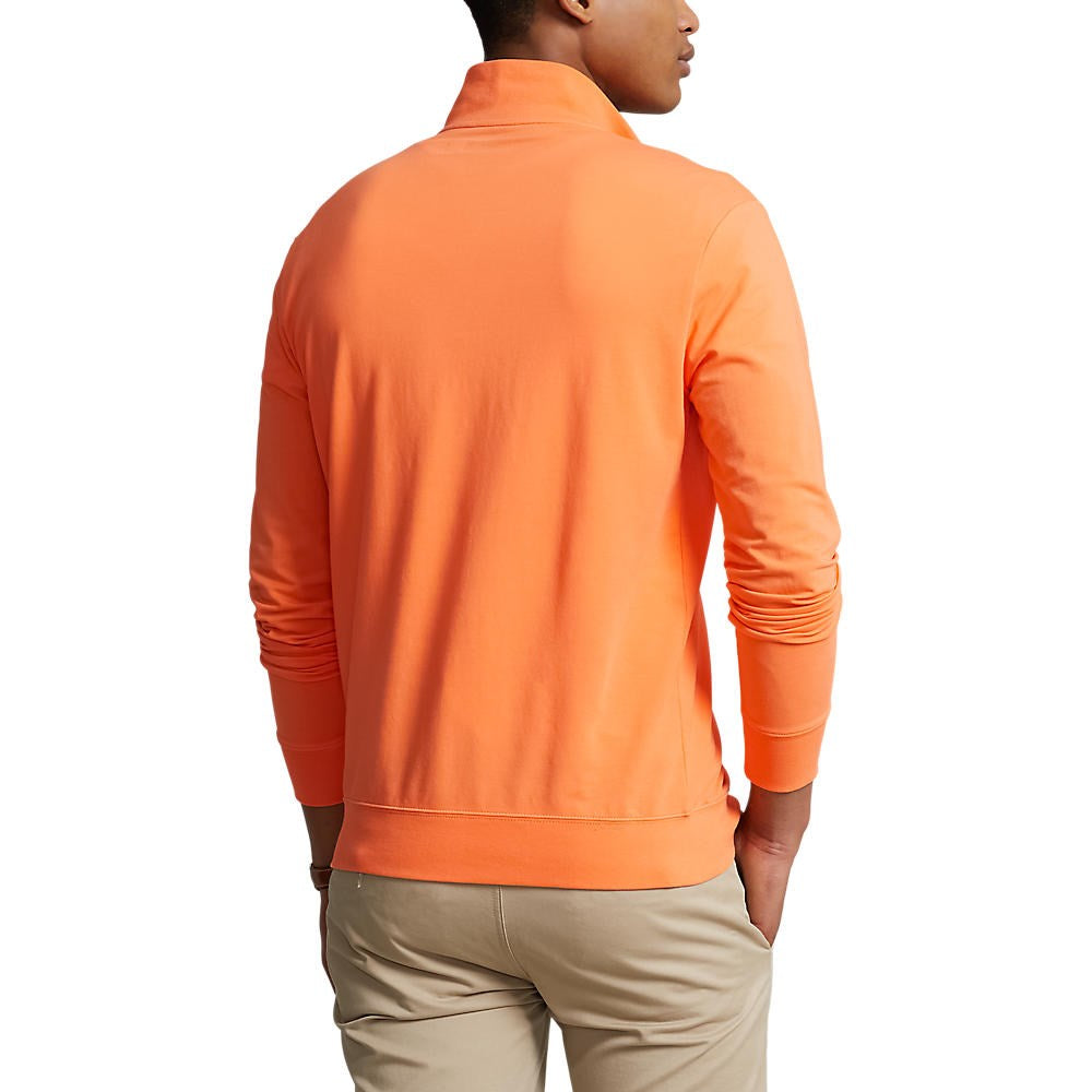 Polo Performance Ralph Lauren Fine Gauge Terry Half Zip - Klassiker Pfirsich